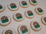 Custom Image COOKIES (any image/ logo) royal icing DECORATED -COOKIES, 1 dozen cookies