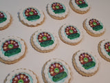 Custom Image COOKIES (any image/ logo) royal icing DECORATED -COOKIES, 1 dozen cookies