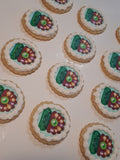 Custom Image COOKIES (any image/ logo) royal icing DECORATED -COOKIES, 1 dozen cookies