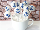 Anchor CAKE POPS (1 Dozen) cakepops