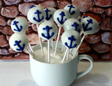 Anchor CAKE POPS (1 Dozen) cakepops