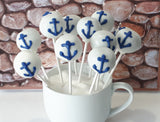 Anchor CAKE POPS (1 Dozen) cakepops