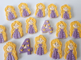PRINCESS THEMED COOKIES  royal icing DECORATED -COOKIES