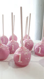Birthday CAKE POPS (1 Dozen) cakepops, baby first birthday
