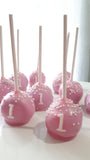Birthday CAKE POPS (1 Dozen) cakepops, baby first birthday