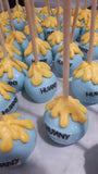 50 Honey Pot CAKE POPS (50 cakepops) shipping included