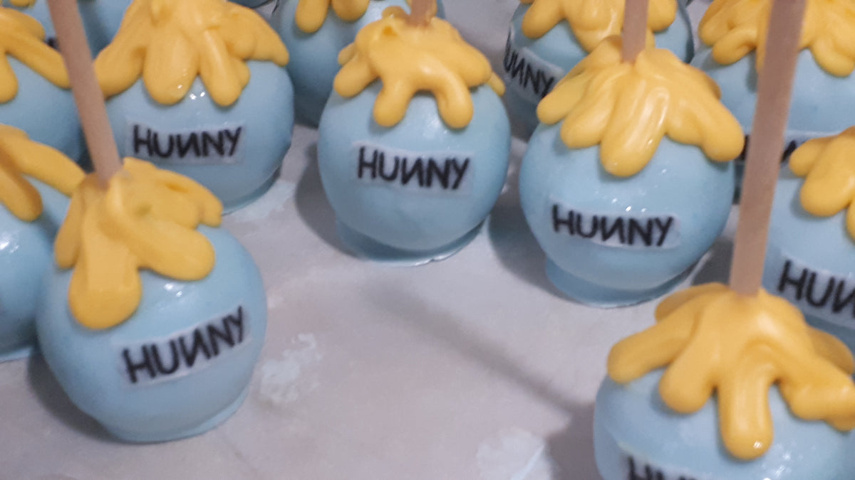 Hunny Pot Cake Pops exclusive at Cake Ballerina