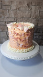 Butterfly cake, edible butterfly, all occasion cake, 8 inch round cake