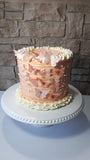 Butterfly cake, edible butterfly, all occasion cake, 8 inch round cake
