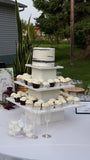 8” NAKED Cake, wedding, occasion , birthday cake 8 inch round