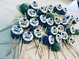 GRADUATION CAKE POPS (1 Dozen) CUSTOM DESIGN