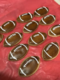 COOKIES royal icing DECORATED FOOTBALLS