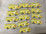 COOKIES royal icing DECORATED -SCHOOL BUS, back to school