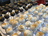 CAKE POPS, CAKEPOPS, 100 cake pops various styles and colours available, 100 cakepops