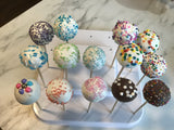 CAKE POPS, CAKEPOPS, 100 cake pops various styles and colours available, 100 cakepops