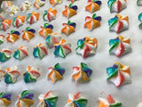 Keto meringues (2 dozen) colourful mix