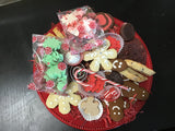 COOKIE VARIETY TRAY, cookie assortment, cookie trays, 24 cookies