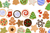 COOKIE DECORATING KIT, Christmas cookie decorating kit, 8 cookies