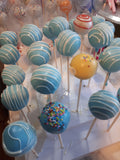 CAKE POPS, CAKEPOPS, 100 cake pops with shipping included, for large events, weddings, corporate events, bulk supply, restaurant supply, coffee shop supply