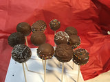 CAKE POPS, 100 cake pops variety of styles to choose, customized order