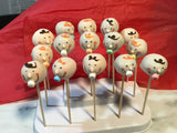 CAKE POPS baby face GENDER REVEAL, gender neutral cake pops