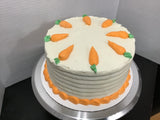 Old fashioned CARROT CAKE 8 inch round (local orders only)