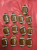 COOKIES royal icing DECORATED FOOTBALLS