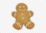 COOKIE DECORATING KIT, Christmas cookie decorating kit, 8 cookies