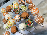 CAKE POPS, CAKEPOPS,100 RAINBOW cake pops for bulk order, restaurants food service industry.* shipping cost included