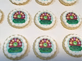 Custom Image COOKIES (any image/ logo) royal icing DECORATED -COOKIES, 1 dozen cookies