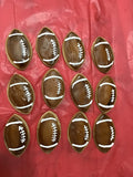 COOKIES royal icing DECORATED FOOTBALLS