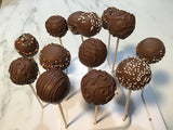 CHOCOLATE CAKE POPS