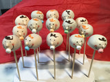 CAKE POPS baby face GENDER REVEAL, gender neutral cake pops