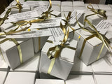 Fudge wedding favours, 25 pieces/boxes, Home style Old-Fashioned Brown Sugar Fudge