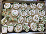 Baby shower “oh baby” themed baby shower COOKIES  FREE SHIPPING royal icing DECORATED -COOKIES
