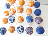 CAKE POPS, CAKEPOPS, 100 cake pops for bulk order, cakes  restaurants food service industry.