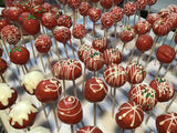 CAKE POPS, CAKEPOPS, 100 pastel RAINBOW cake pops for bulk order, restaurants food service industry.
