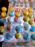 CAKE POPS, CAKEPOPS,100 RAINBOW cake pops for bulk order, restaurants food service industry.* shipping cost included