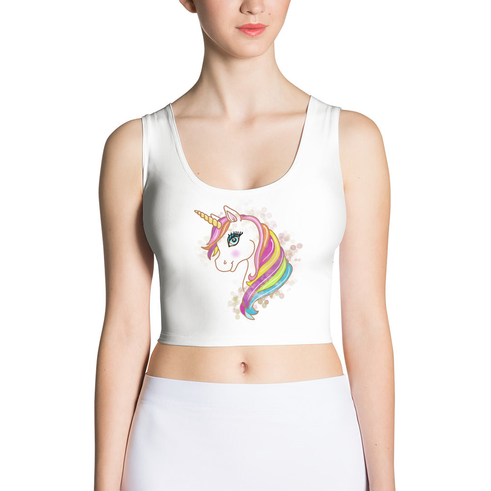 Unicorn best sale crop hoodie