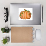 Pumpkin stickers, bullet journals, Bubble-free stickers, crafting, crafts