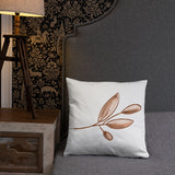 Neutral branch design, fall decor, designer pillow, Basic Pillow, minimalist design, gift, decorator pillow