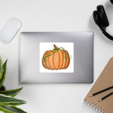 Pumpkin stickers, bullet journals, Bubble-free stickers, crafting, crafts