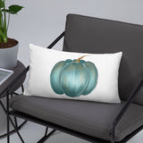 Pillow Rustic blue pumpkin, Basic Pillow, fall decor, autumn decor, gift, home decorator pillow, designer pillow