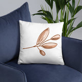 Neutral branch design, fall decor, designer pillow, Basic Pillow, minimalist design, gift, decorator pillow