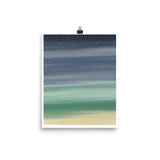Wall art print, Poster, wall art print, ocean print, blue art, green art, decor print, ocean art print, abstract art