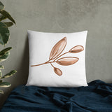 Neutral branch design, fall decor, designer pillow, Basic Pillow, minimalist design, gift, decorator pillow