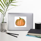 Pumpkin stickers, bullet journals, Bubble-free stickers, crafting, crafts