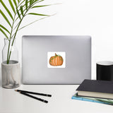 Pumpkin stickers, bullet journals, Bubble-free stickers, crafting, crafts