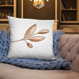 Neutral branch design, fall decor, designer pillow, Basic Pillow, minimalist design, gift, decorator pillow