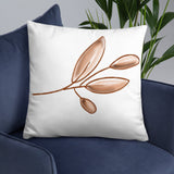 Neutral branch design, fall decor, designer pillow, Basic Pillow, minimalist design, gift, decorator pillow